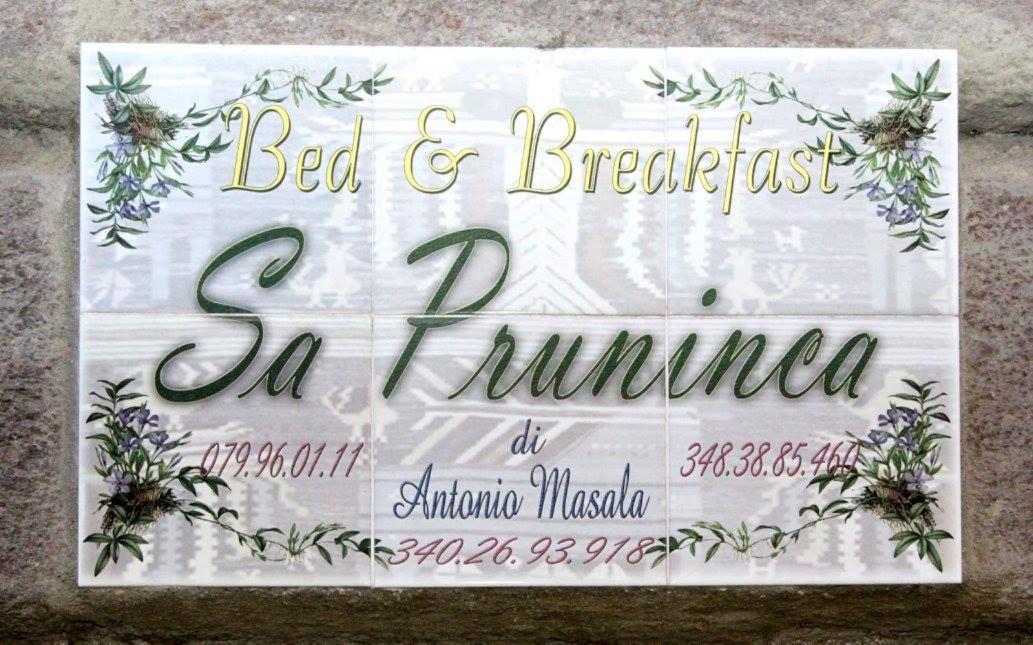Sa Pruninca Bed and Breakfast Villanova Monteleone Eksteriør billede